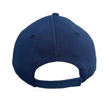 Load image into Gallery viewer, Indian Navy Embroidered Adult Unisex free size Cap Navy Blue - Premium Quality
