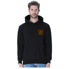 Load image into Gallery viewer, Merchant Navy Captain Anchor With Leaf Embroidered Unisex Hoodie

