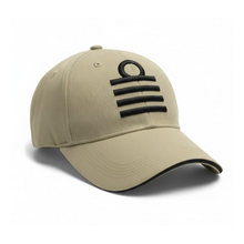 Load image into Gallery viewer, Merchant Navy Captain Epaulet Logo 3D Embroidered Beige Adult Unisex Cap - Premium Quality
