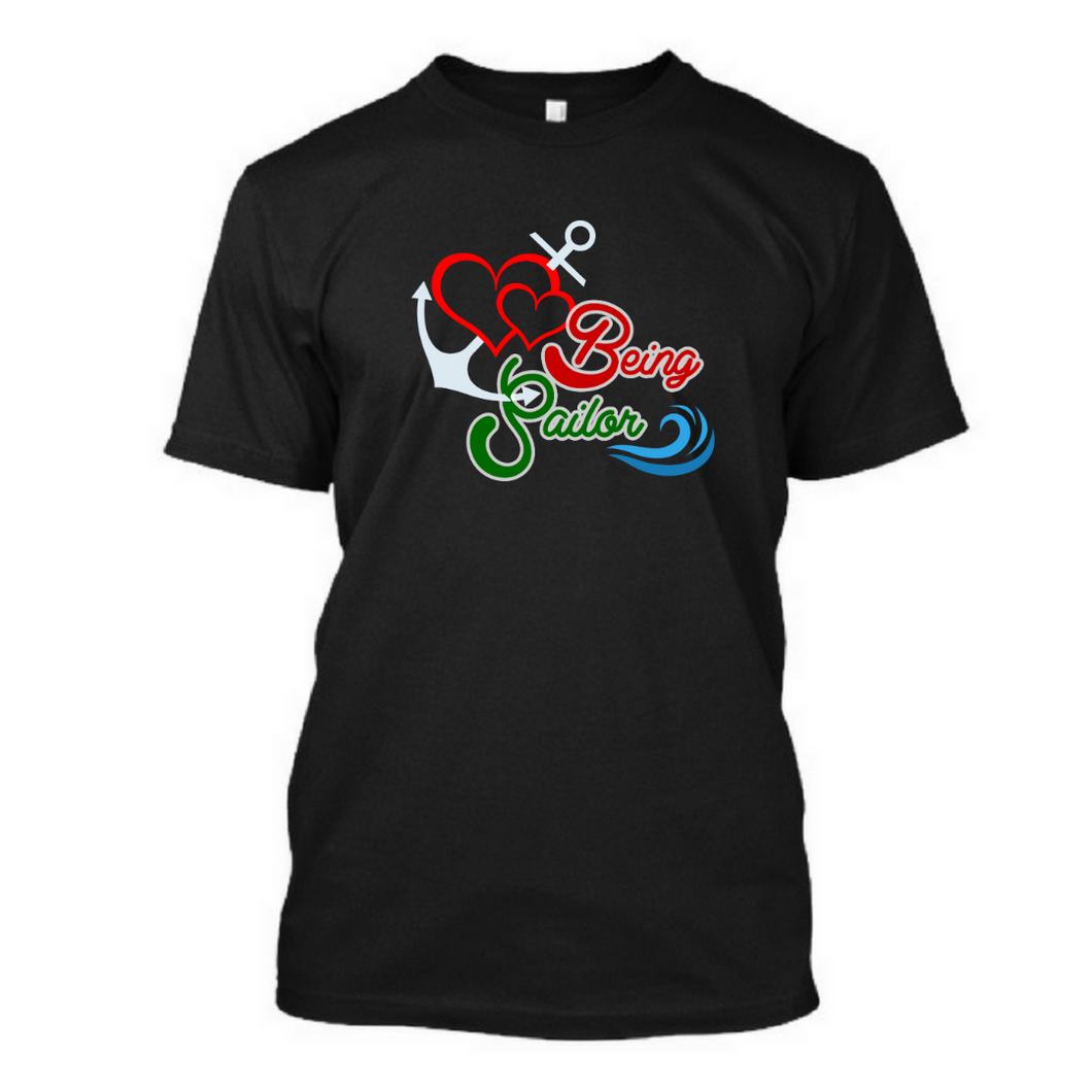 Being Sailor - Men's Half Sleeve Round Neck Tshirt