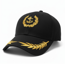 Load image into Gallery viewer, Mariner Embroidered Black Adult Unisex Cap - Premium Quality
