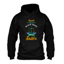 Load image into Gallery viewer, Smooth Sea Never Made Skilled Sailor - Unisex Hoodie
