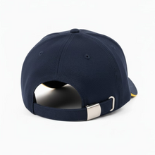Load image into Gallery viewer, Indian Navy Logo Embroidered Adult Unisex free size Cap Navy Blue - Premium Quality
