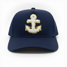 Load image into Gallery viewer, Kids Anchor Logo Embroidered Patch Cap - Premium Quality
