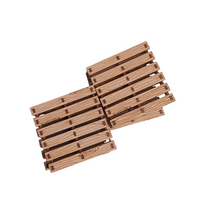 Load image into Gallery viewer, Wooden Storage Pallet Coasters -  MDF (4 pcs with Box)
