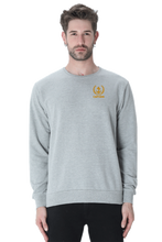 Load image into Gallery viewer, Merchant Navy Captain Anchor With Leaf Embroidered Unisex Sweatshirt
