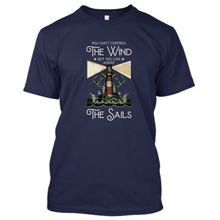 Load image into Gallery viewer, You Can&#39;t Control The Wind - Men&#39;s Half Sleeve Round Neck Tshirt
