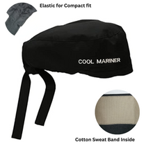 Load image into Gallery viewer, Cool Mariner Tie-up Bandana Under Helmet Cap - Premium Quality
