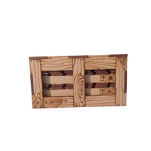 Load image into Gallery viewer, Wooden Storage Pallet Coasters -  MDF (4 pcs with Box)
