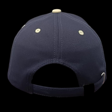 Load image into Gallery viewer, Captain 3D Embroidered Blue/Beige Adult Unisex Cotton Cap - Premium Quality
