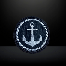 Load image into Gallery viewer, Anchor Logo Zari Embroidery Patch
