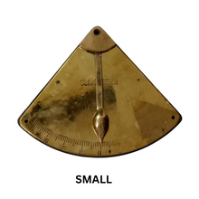 Load image into Gallery viewer, Antique Brass Marine Clinometer - Removed from Scrap Ship
