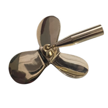 Load image into Gallery viewer, Merchant Navy Ship Propeller Pen Stand - Brass
