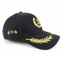 Load image into Gallery viewer, Merchant Navy ETO Embroidered Black Adult Unisex Cap - Premium Quality
