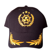 Load image into Gallery viewer, Marine Engineer Propeller Logo Embroidered Black Adult Unisex Cap - Premium Quality
