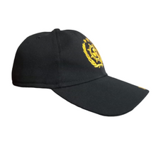 Load image into Gallery viewer, Marine Engineer With Propeller Logo Embroidered Black Adult Unisex Cap - Premium Quality
