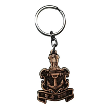 Load image into Gallery viewer, Indian Navy Logo 3D Metal Keychain
