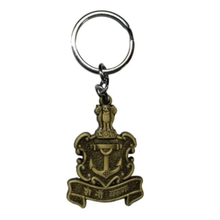 Load image into Gallery viewer, Indian Navy Logo 3D Metal Keychain
