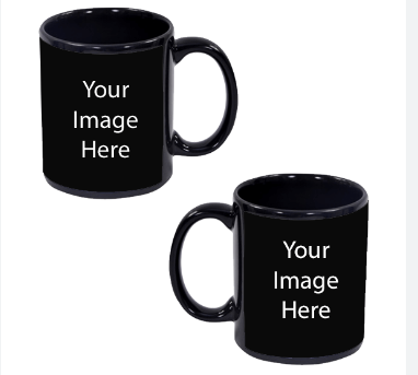 Customised Logo/Name Print Ceramic Coffee Mug - 300 ml