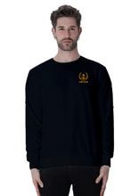 Load image into Gallery viewer, Merchant Navy Captain Anchor With Leaf Embroidered Unisex Sweatshirt
