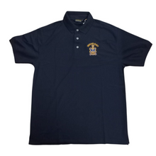 Load image into Gallery viewer, Indian Navy Logo Embroidered Drifit-Polyster Polo Neck T-shirt
