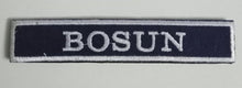 Load image into Gallery viewer, Embroidery Tag for Merchant Navy Ranks - Hard Type with Velcro
