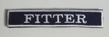 Load image into Gallery viewer, Embroidery Tag for Merchant Navy Ranks - Hard Type with Velcro
