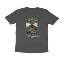 Load image into Gallery viewer, You Can&#39;t Control The Wind - Men&#39;s Half Sleeve Round Neck Tshirt
