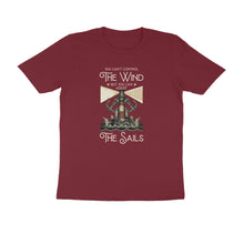 Load image into Gallery viewer, You Can&#39;t Control The Wind - Men&#39;s Half Sleeve Round Neck Tshirt
