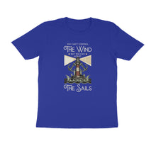 Load image into Gallery viewer, You Can&#39;t Control The Wind - Men&#39;s Half Sleeve Round Neck Tshirt
