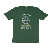 Load image into Gallery viewer, Hardwork Makes Skilled Marine Officer - Men&#39;s Half Sleeve Round Neck Tshirt
