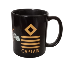Load image into Gallery viewer, Merchant Navy Captain Dual Logo Printed Coffee Mug
