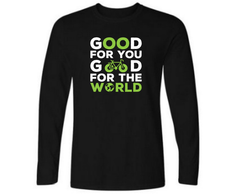 Good for you good for the world - Men's full sleeve round neck T-shirt