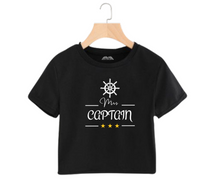 Load image into Gallery viewer, Mrs Captain - Women&#39;s Crop Top
