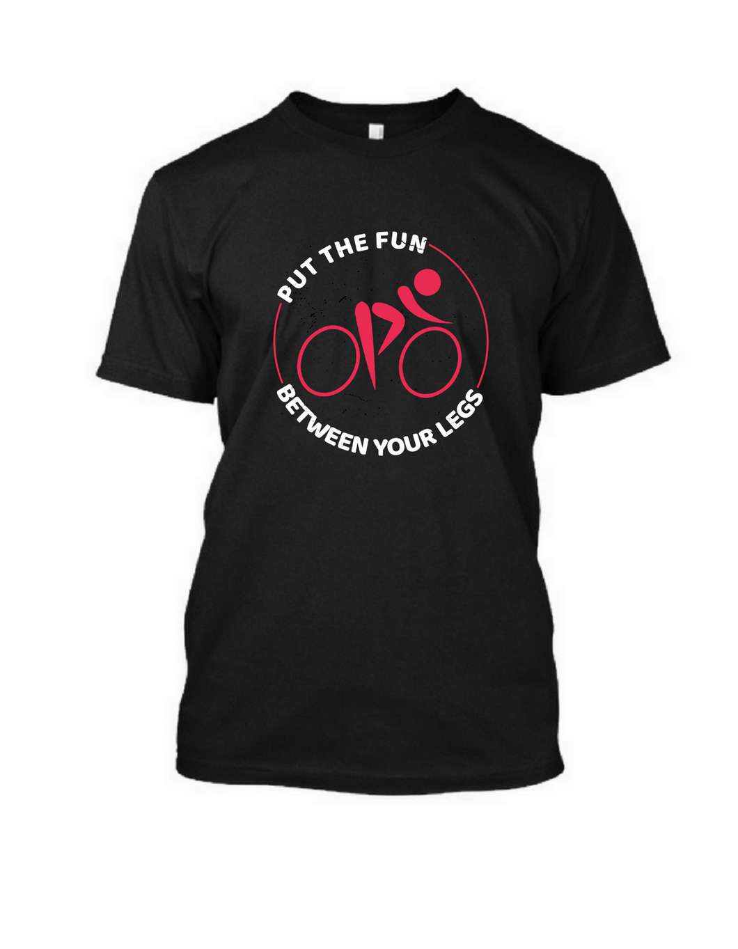 Cycling fun - Men's Half sleeve round neck T-Shirt