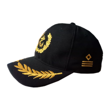 Load image into Gallery viewer, Chief Officer Embroidered Black Adult Unisex Cap - Premium Quality
