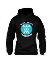 Load image into Gallery viewer, Keep the sea plastic free - Unisex Hoodie
