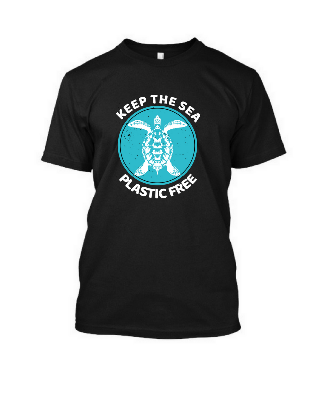 Keep the sea plastic free - Men's Half sleeve round neck T-Shirt