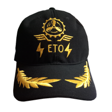 Load image into Gallery viewer, ETO Embroidered Black Adult Unisex Cap - Premium Quality
