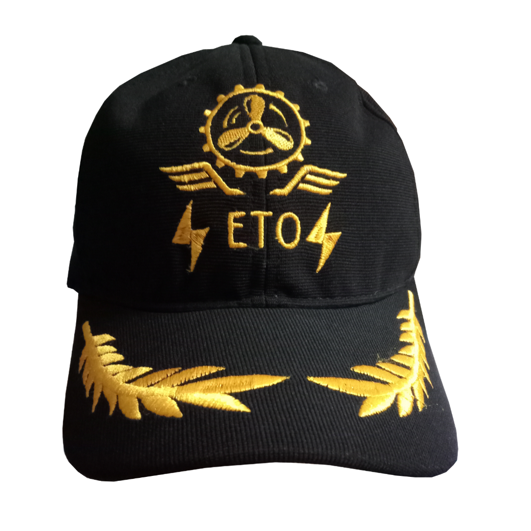 ETO Embroidered Black Adult Unisex Cap - Premium Quality