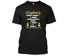 Load image into Gallery viewer, Captain Morse Code - Men&#39;s Half sleeve round neck T-shirt
