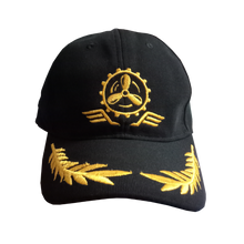 Load image into Gallery viewer, Mariner Engineer Logo Embroidered Black Adult Unisex Cap - Premium Quality
