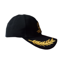 Load image into Gallery viewer, Mariner Engineer Logo Embroidered Black Adult Unisex Cap - Premium Quality
