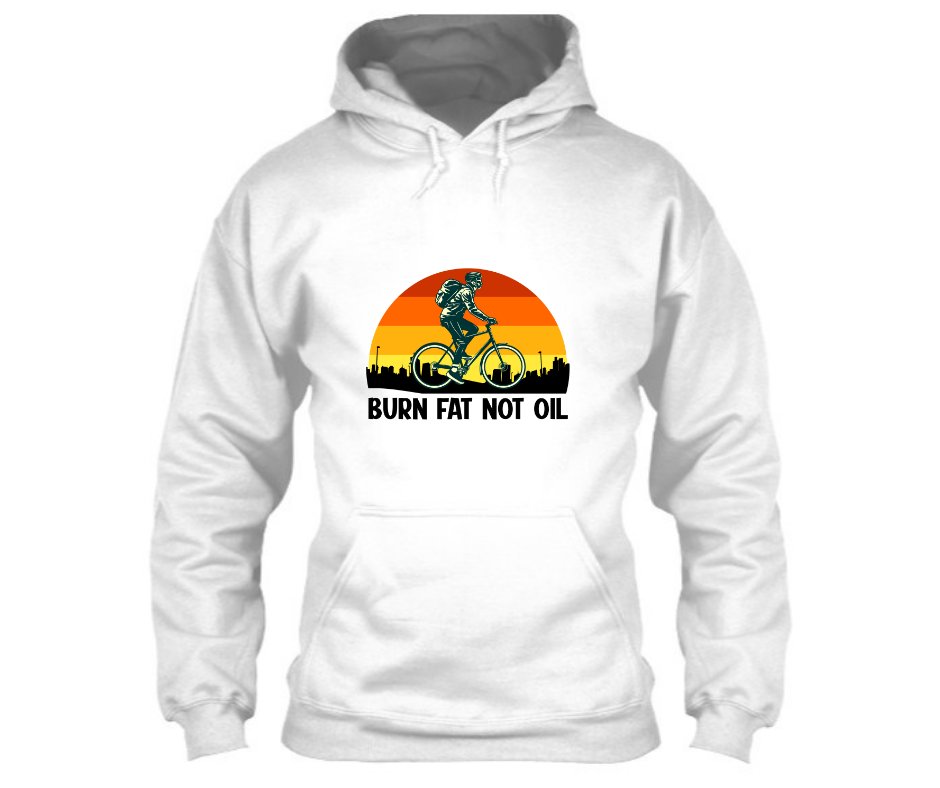 Burn fat not the oil - Unisex Hoodie