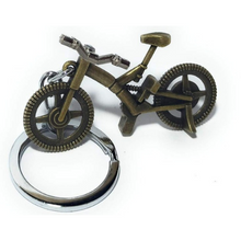 Load image into Gallery viewer, Antique Cycle Metal Keychain for cycle lovers
