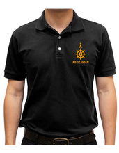 Load image into Gallery viewer, Merchant Navy Ranks Printed Polo Neck T-shirt for Ratings
