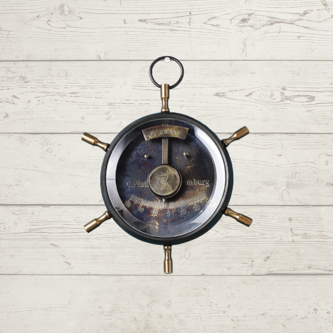 Antique finish Brass Nautical Ship Inclinometer