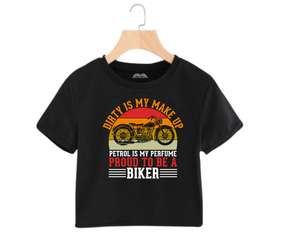Proud to be a Biker - Women's Crop Top