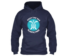 Load image into Gallery viewer, Keep the sea plastic free - Unisex Hoodie
