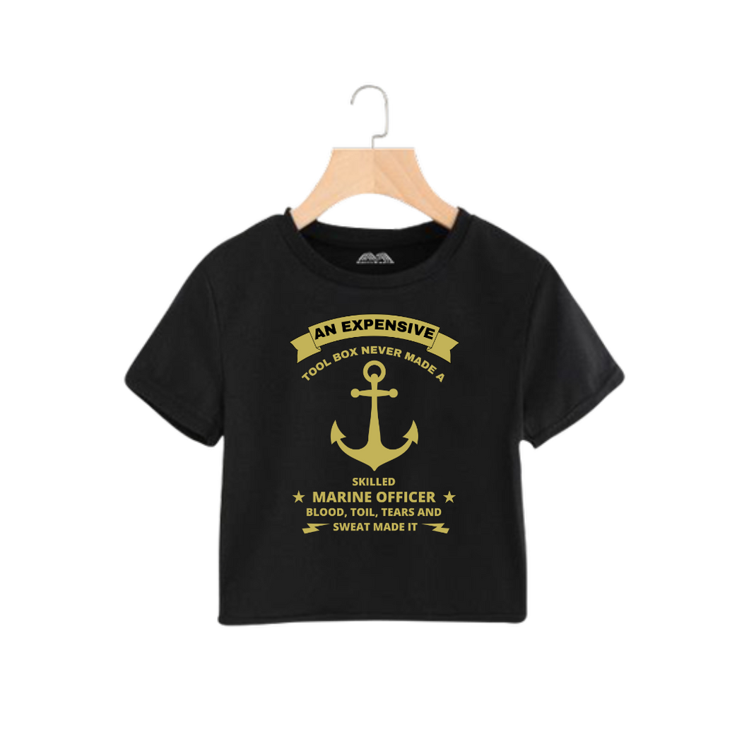 Hardwork Makes Skilled Mariner - Crop Top